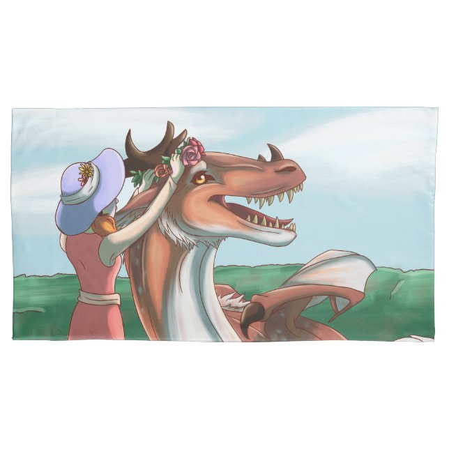 Peaceful Days Pillowcase (Front)