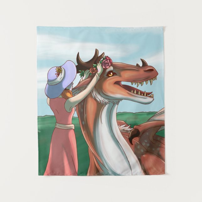 Peaceful Days Tapestry (Front)