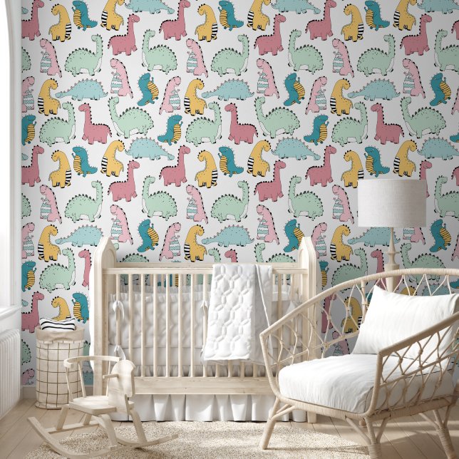 Peaceful Dinosaur Sea Wallpaper (Kids)