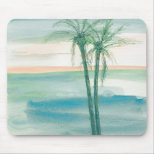 Peaceful Dusk Tropical Mouse Pad