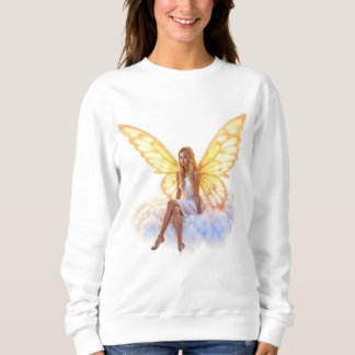 Peaceful elegant fairy glow sky airy and light sweatshirt