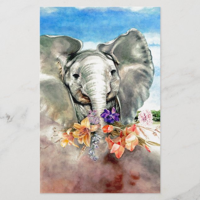 Peaceful Elephant (Front)