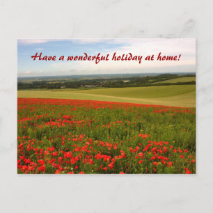 Peaceful English countryside Postcard