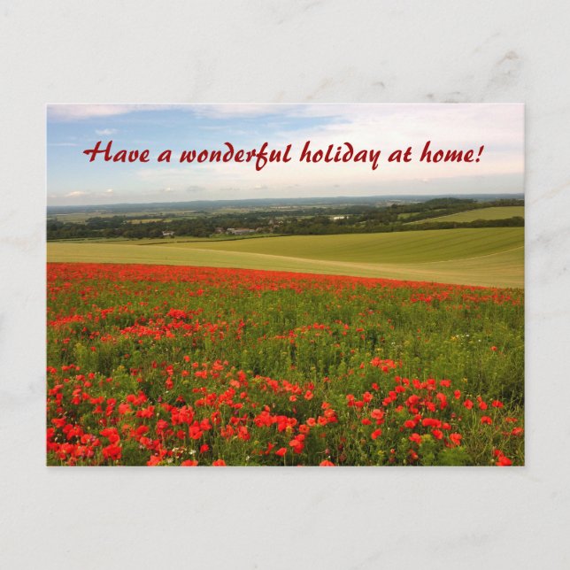Peaceful English countryside Postcard (Front)