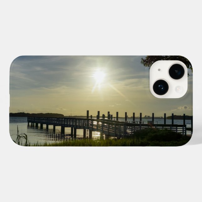 Peaceful Evening At Cooper River Case-Mate iPhone Case (Back (Horizontal))