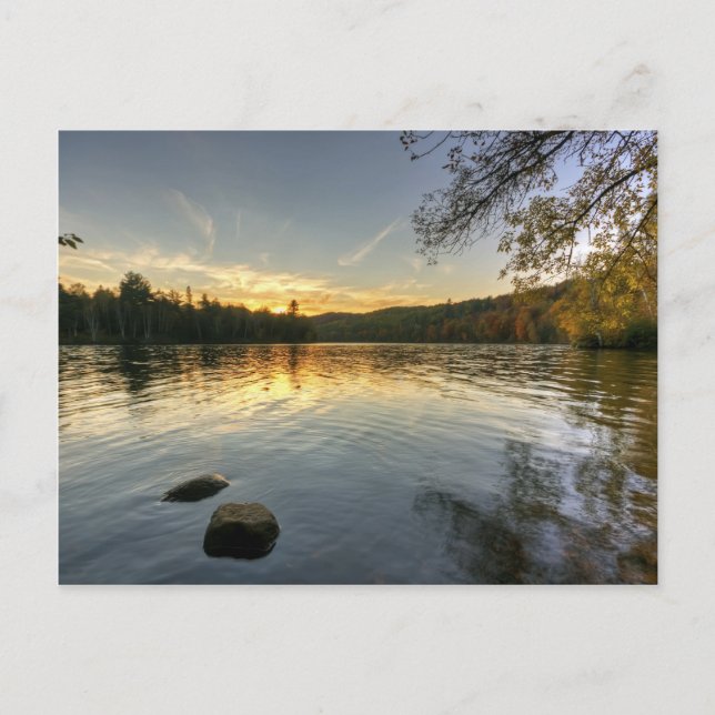 Peaceful Evening Postcard (Front)