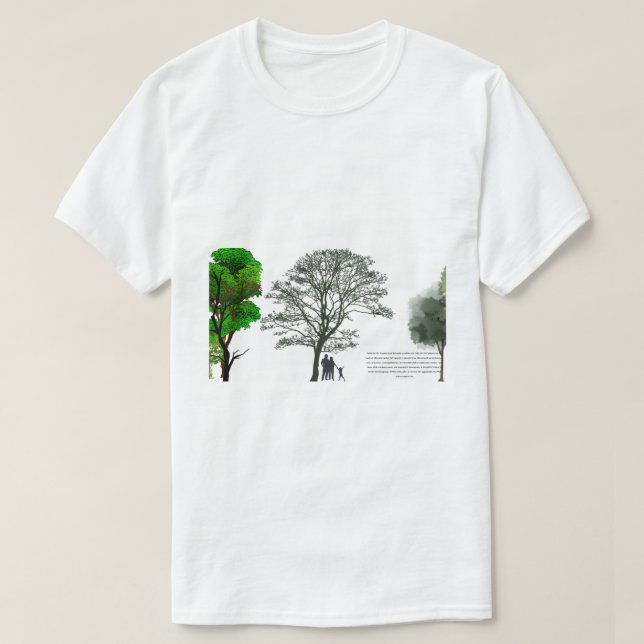 peaceful family T-Shirt (Design Front)