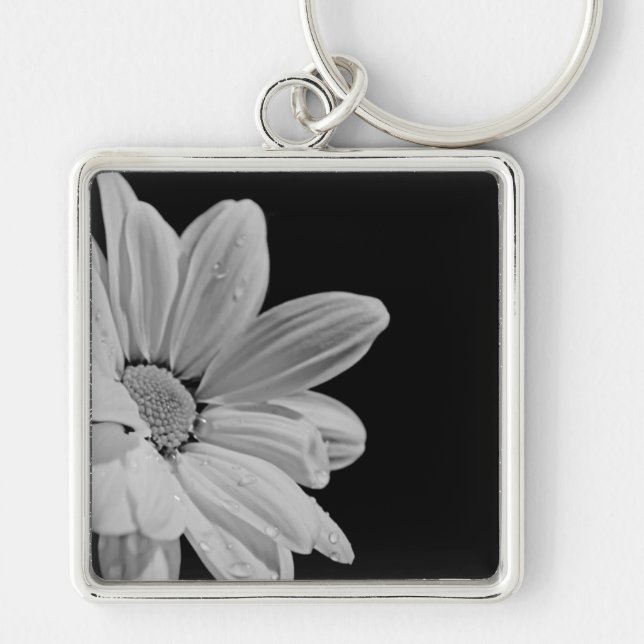 Peaceful Floral Key Ring (Front)