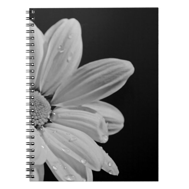 Peaceful Floral Spiral Notebook (Front)