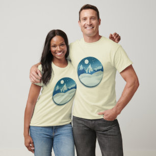Peaceful Frosted Landscape T-Shirt