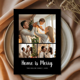 Peaceful Home Is Merry Christmas Card