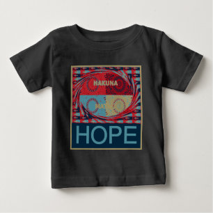 Peaceful Hope: A Calming Design Hakuna Matata Baby T-Shirt