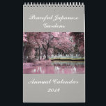 Peaceful Japanese Gardens Annual Calendar 2018<br><div class="desc">Peaceful Japanese Gardens Annual Calendar 2018</div>