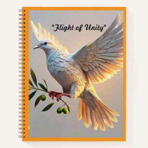 "Peaceful Life's Beauty" Notebook