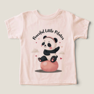 Peaceful Little Pilates Panda Cute Kawaii Fitnes