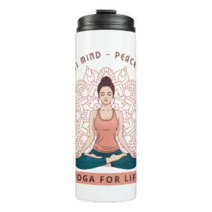 Peaceful Mind Peaceful Life Thermal Tumbler
