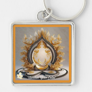 "Peaceful Mind Space" Key Ring