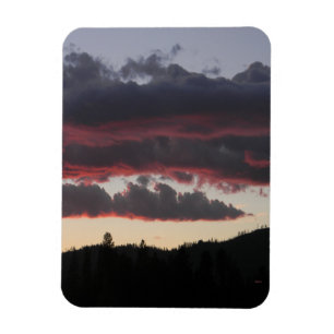 Peaceful moments in the mountains... magnet