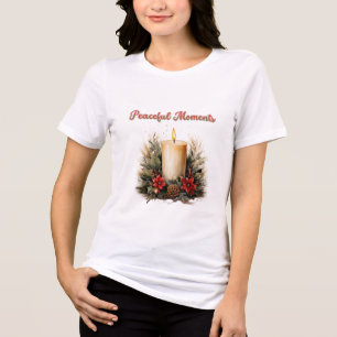 Peaceful Moments & Quiet Soul T-Shirt Tri-Blend Shirt