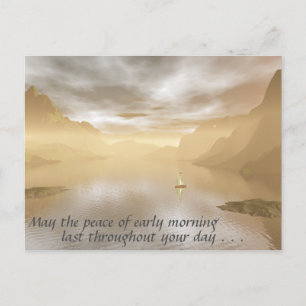 Peaceful Morning Postcard