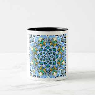 Peaceful Morning Two-Tone Coffee Mug
