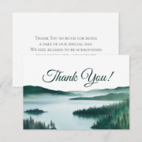 Peaceful Mountain Lake Simple Rustic Wedding