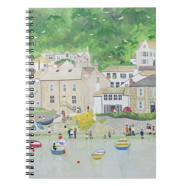 Peaceful Mousehole 1995 Spiral Notebook (Front)