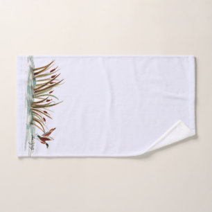 Peaceful Nature Mallard Duck Scene  Hand Towel