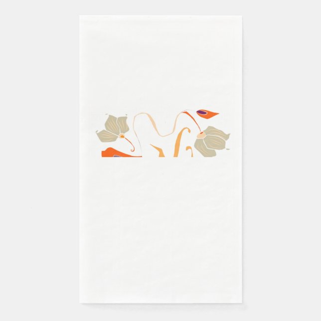 Peaceful nature Paper Napkin (Front)