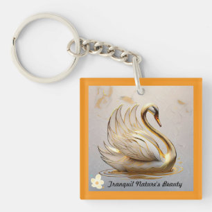 "Peaceful Nature's Harmony" Key Ring