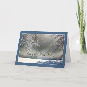 Peaceful New Year Greeting Card