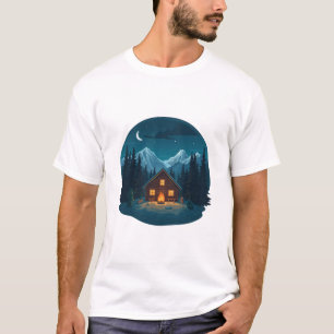 Peaceful Night in the Mountains T-Shirt
