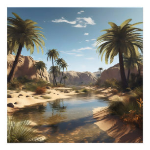Peaceful Oasis Photo Print