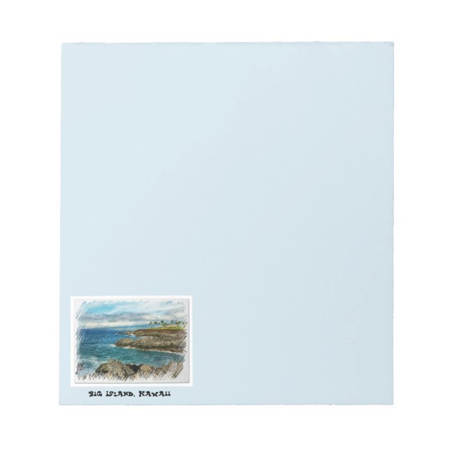Peaceful Ocean Notepad (Front)