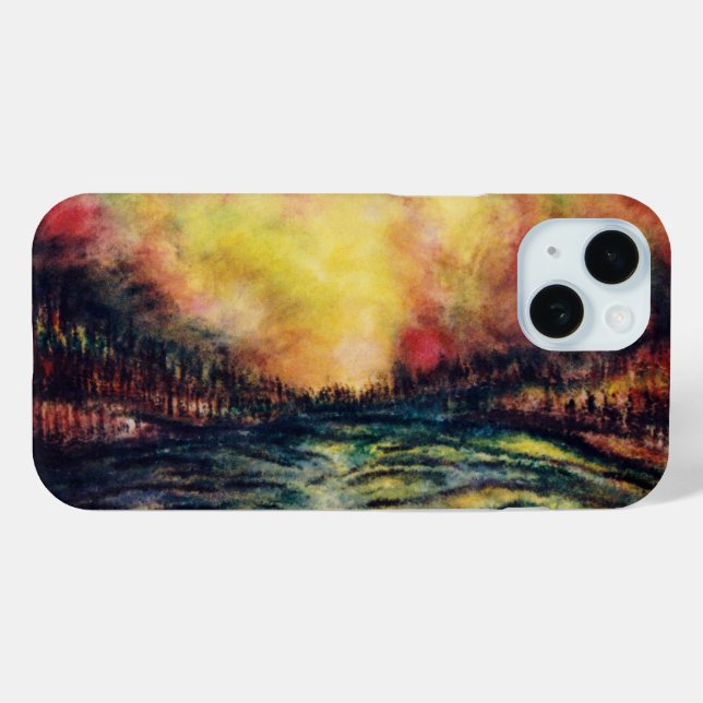 Peaceful Path Case-Mate iPhone Case (Back (Horizontal))