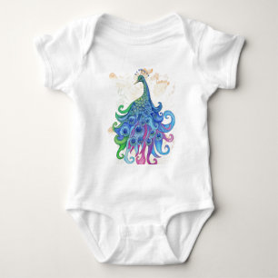 Peaceful Peacock Products Baby Bodysuit