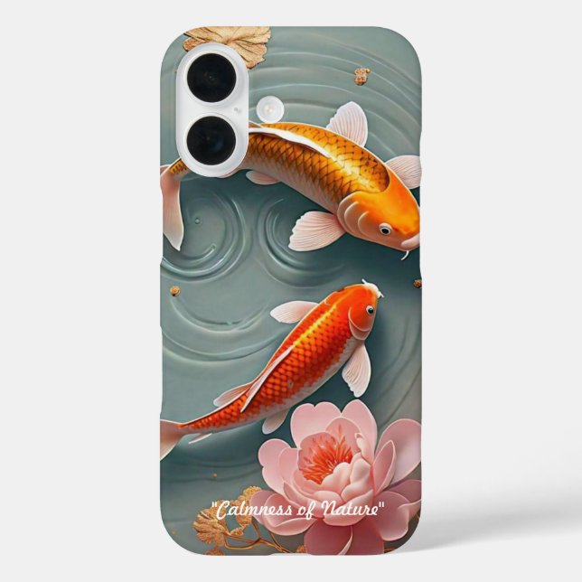 "Peaceful Pond Life" Case-Mate iPhone Case (Back)