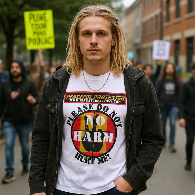 Peaceful Protester T-Shirt (Creator Uploaded)