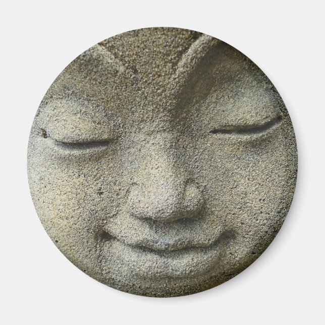 Peaceful Round Magnet (Front)