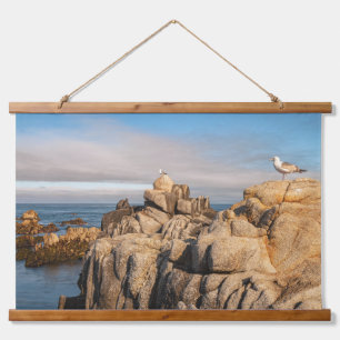 Peaceful Seascape Scenery Hanging Tapestry