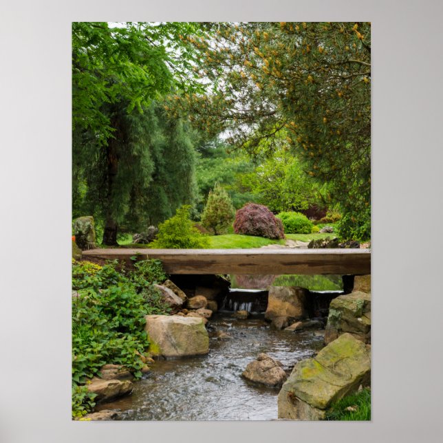 Peaceful Spring Creek Poster (Front)