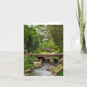 Peaceful Spring Creek Thank You Card