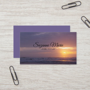 Peaceful Sunrise Business Card