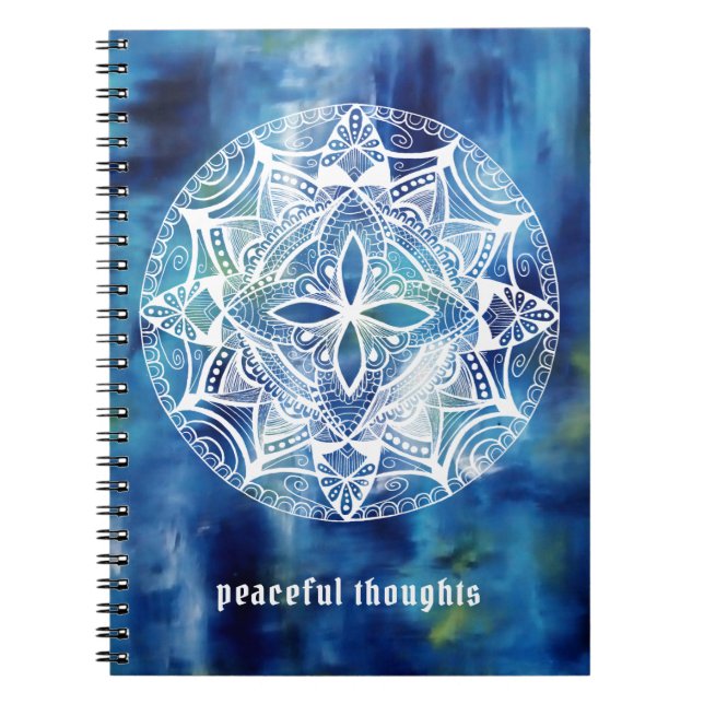 Peaceful Thoughts Notebook (Front)