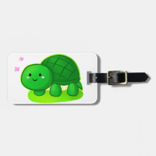 Peaceful Turtle Luggage Tag