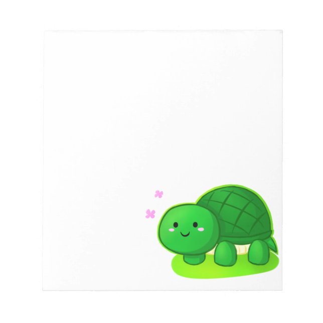 Peaceful Turtle Notepad (Front)