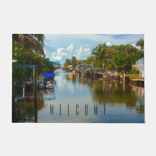 Peaceful View Doormat (Front)