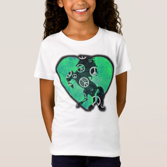 Peaceful Wild Horse! T-Shirt (Front)