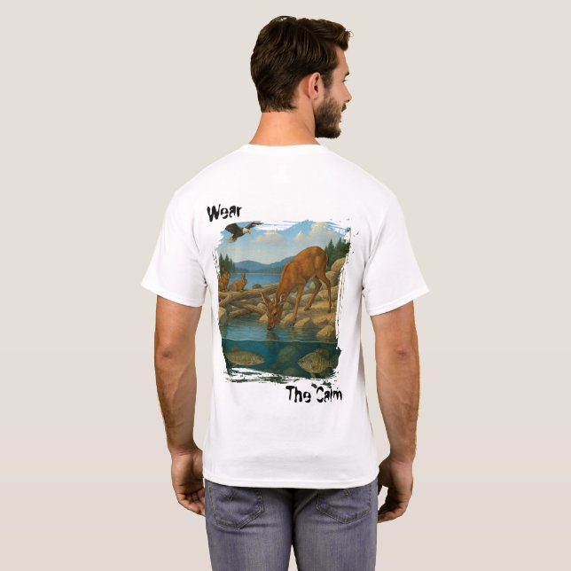 Peaceful Wildlife Nature Shirt (Back Full)
