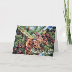Peaceful Wishes Holiday Card